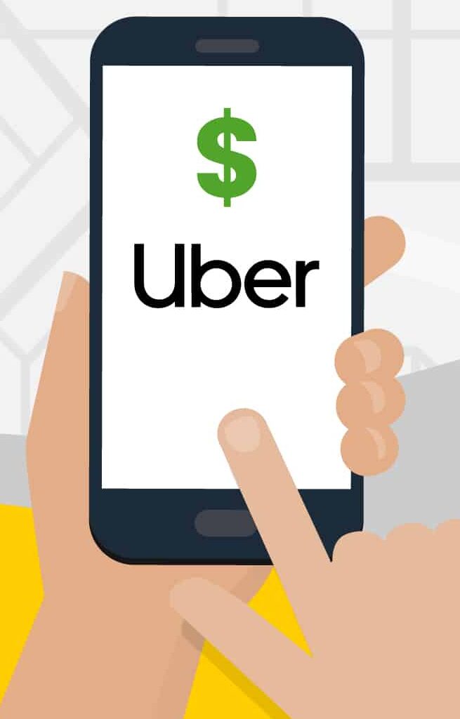Going online the Uber Driver App